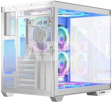 MODECOM Computer case Volcano Panorama Midi white