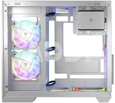 MODECOM Computer case Volcano Panorama Midi white