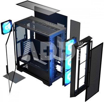 MODECOM Computer cases Horizon ARGB FLOW MIDI Black
