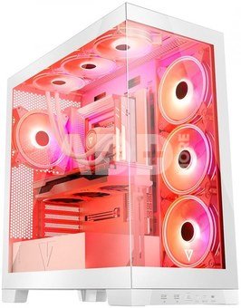 MODECOM WHITE COMPUTER CASE SPACE ARGB