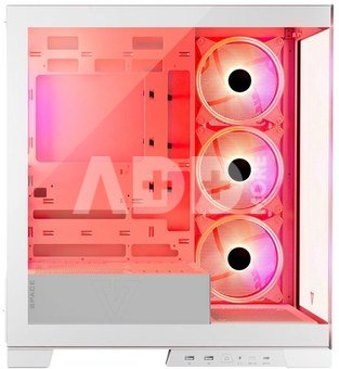 MODECOM WHITE COMPUTER CASE SPACE ARGB