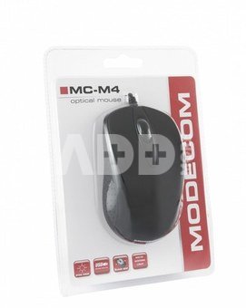 MODECOM WIRED OPTICAL MOUSE l MC-M4 l black