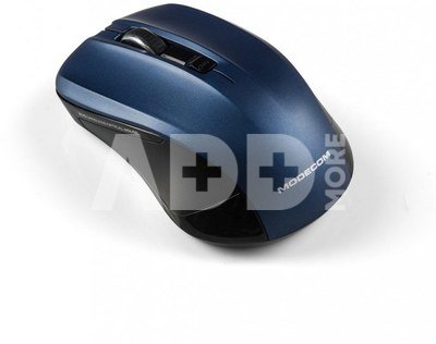 MODECOM WM9.1 BLACK AND BLUE WIRELESS OPTICAL MOUSE