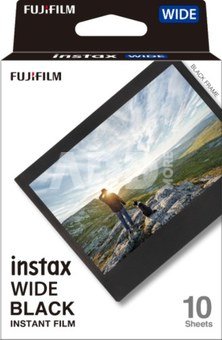Momentinės fotoplokštelės Fujifilm instax WIDE Black Frame (10 vnt.)