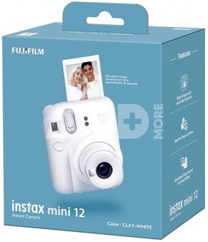 Kiirkaamera Fujifilm instax mini 12 CLAY WHITE
