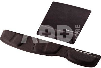 MOUSE PAD WRIST SUPPORT/BLACK 9181201 FELLOWES