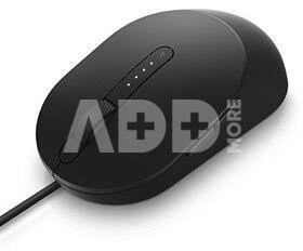 Dell Laser Mouse MS3220 wired, Black, Wired - USB 2.0