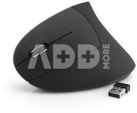 MOUSE USB OPTICAL WRL 6-BUTTON/LEFT BLACK MROS233 MEDIARANGE