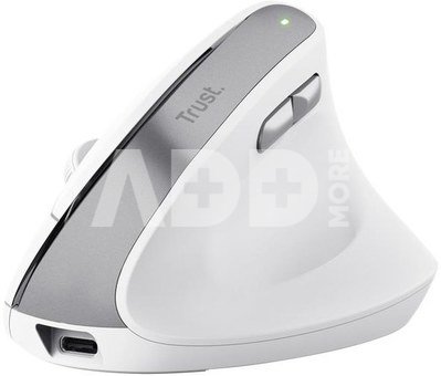 MOUSE USB OPTICAL WRL BAYO II/ERGO WHT 25398 TRUST