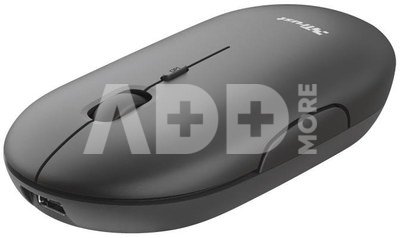 MOUSE USB OPTICAL WRL/PUCK RECHARGEABLE 24059 TRUST