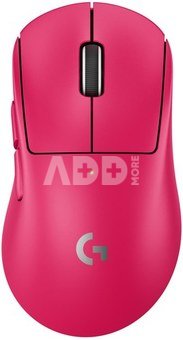 MOUSE USB WRL PRO X SUPERLIGHT/2DEX BLACK 910-007373 LOGITECH