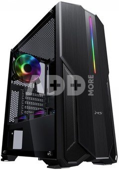 MS PC GAMING CASE MS FIGHT ER V310 BLACK