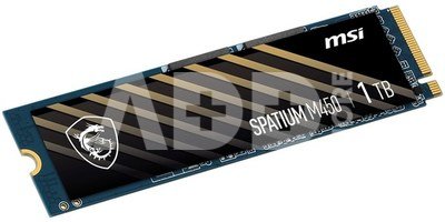 MSI Dysk SPATIUM M450 1TB V1 M.2 PCIe4 3400/2400MB/s