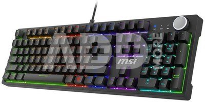 MSI FORGE GK320 RED US | Gaming keyboard | Wired | US | Mechanical RED Switches