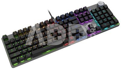 MSI FORGE GK320 RED US | Gaming keyboard | Wired | US | Mechanical RED Switches