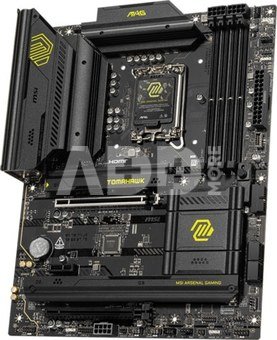 MSI MAG B860 TOMAHAWK WIFI | Processor family Intel | Processor socket LGA1851 | DDR5 | Supported hard disk drive interfaces SATA, M.2 | Number of SATA connectors 4