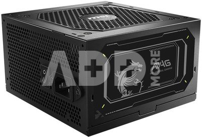 MSI Power supply MAG A850GL PCIE5 II 850 W 80 Plus Gold Full Modular