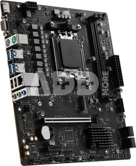 MSI PRO A620M-B | Processor family AMD | Processor socket AM5 | DDR5 | Supported hard disk drive interfaces SATA, M.2 | Number of SATA connectors 4