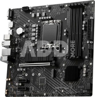 MSI PRO B760M-P DDR4 Processor family Intel, Processor socket LGA1700, DDR4 DIMM, Memory slots 4, Supported hard disk drive interfaces  SATA, M.2, Number of SATA connectors 4, Chipset Intel B760, mATX