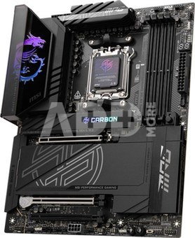 MSI Processor family AMD | Processor socket AM5 | DDR5 UDIMM | Supported hard disk drive interfaces SATA, M.2 | Number of SATA connectors 4