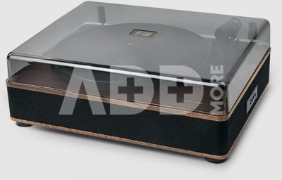 Muse MT-107 BTO Turntable Stereo System, Black/Brown | Muse