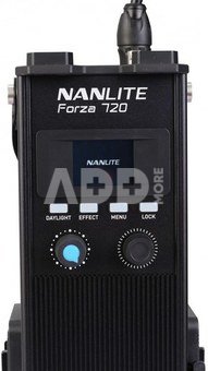 Nanlite Forza 720 spot light with trolley case