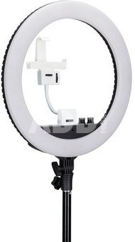 NANLITE Halo 14 Bi-Colour LED Ring Light with carrying bag