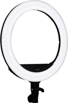 NANLITE Halo 16C RGB LED Ring Light with carrying bag