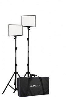 NANLITE LumiPad 25 2kit with Power Adapter & Battery