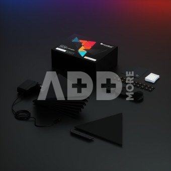 Nanoleaf Shapes Black Triangles Starter Kit (9 panels)