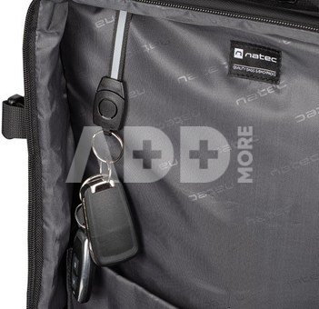 Natec Laptop backpack Camel Pro 17,3 black