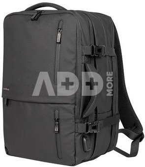 Natec Laptop backpack Camel Pro 17,3 black