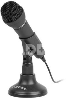 Natec Microphone NMI-0776 Adder Black, Wired