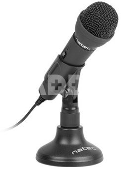 Natec Microphone NMI-0776 Adder Black, Wired