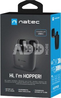 Natec | Microphone | NMI-2253 | Wireless | Black