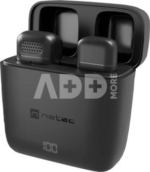 Natec | Microphone | NMI-2253 | Wireless | Black