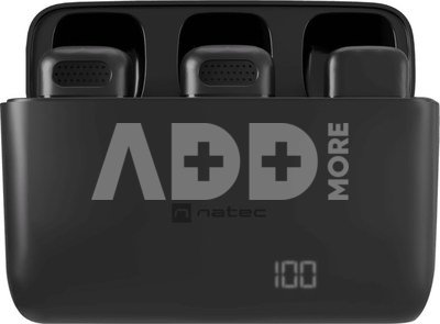Natec | Microphone | NMI-2254 | Built-in microphone | Wireless | Black