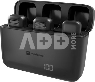Natec | Microphone | NMI-2254 | Built-in microphone | Wireless | Black