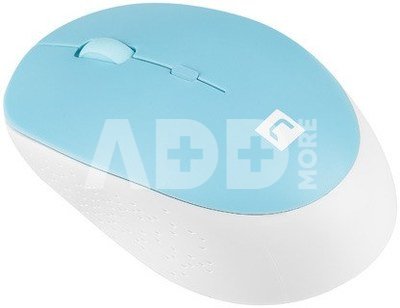 Natec Mouse, Harrier 2, Wired, 1600 DPI, Optical, White/Blue