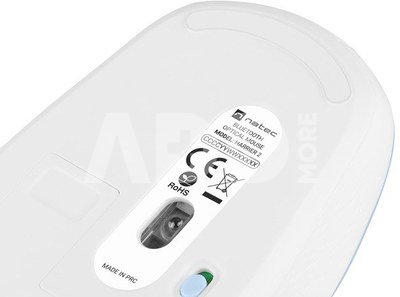 Natec Mouse, Harrier 2, Wired, 1600 DPI, Optical, White/Blue