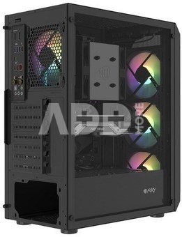 FURY SHOBO SH4F PC Case Midi Tower, Black | Fury