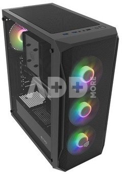 FURY SHOBO SH4F PC Case Midi Tower, Black | Fury