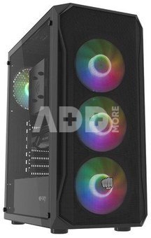 FURY SHOBO SH4F PC Case Midi Tower, Black | Fury