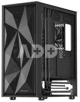 Natec PC CASE GENESIS DIAXID 605F MIDI TOWER USB-C