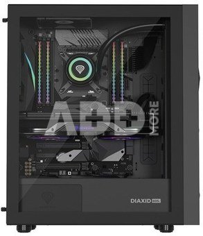 Natec PC CASE GENESIS DIAXID 605F MIDI TOWER USB-C