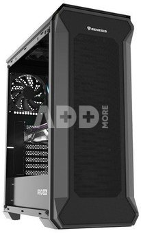 Natec PC Case Genesis Irid 505F z oknem
