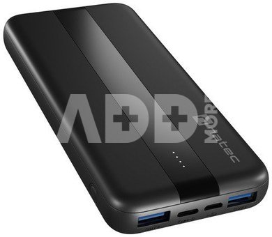 Natec Powerbank Trevi Slim Q V2 10000MAH 2X USB-A Cable