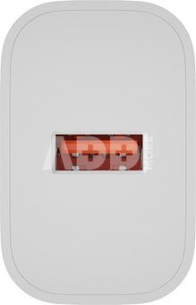 Natec Ribera USB Charger 1X USB-A 18W, White