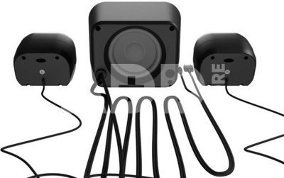 Natec Speakers PUG 11W RMS 2.1 black