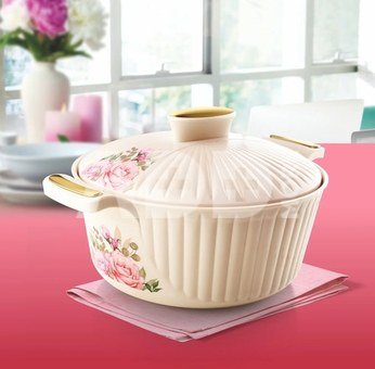 Nayasa casserole Medusa 3.5L, cream